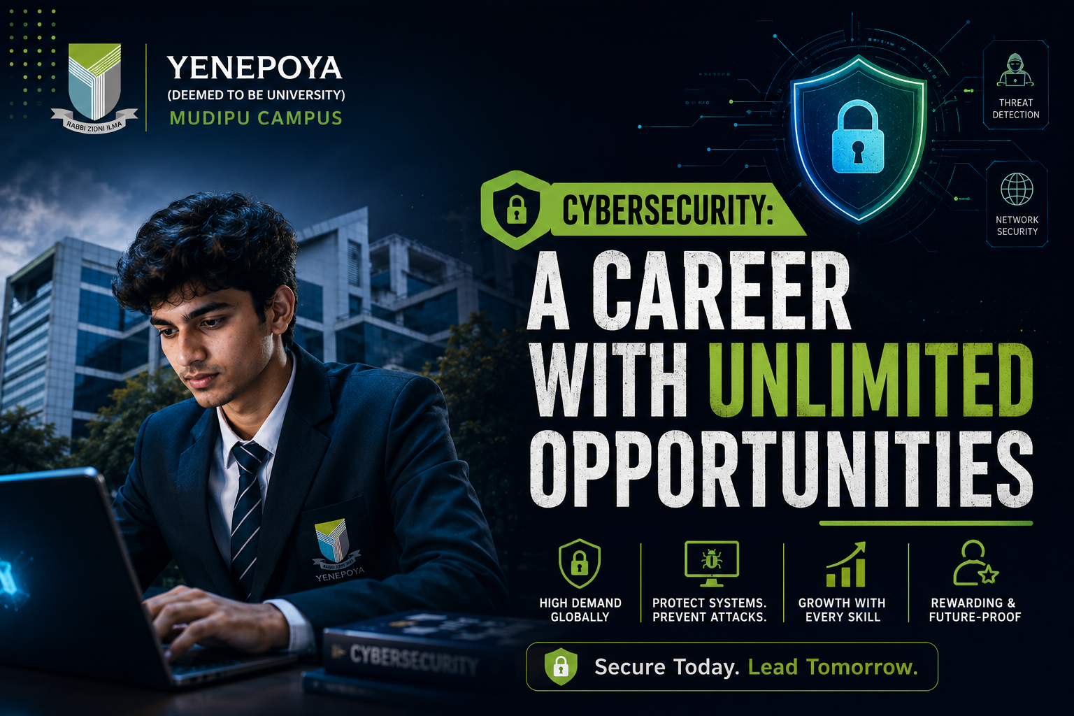 Cybersecurity: A Career with Unlimited Opportunities